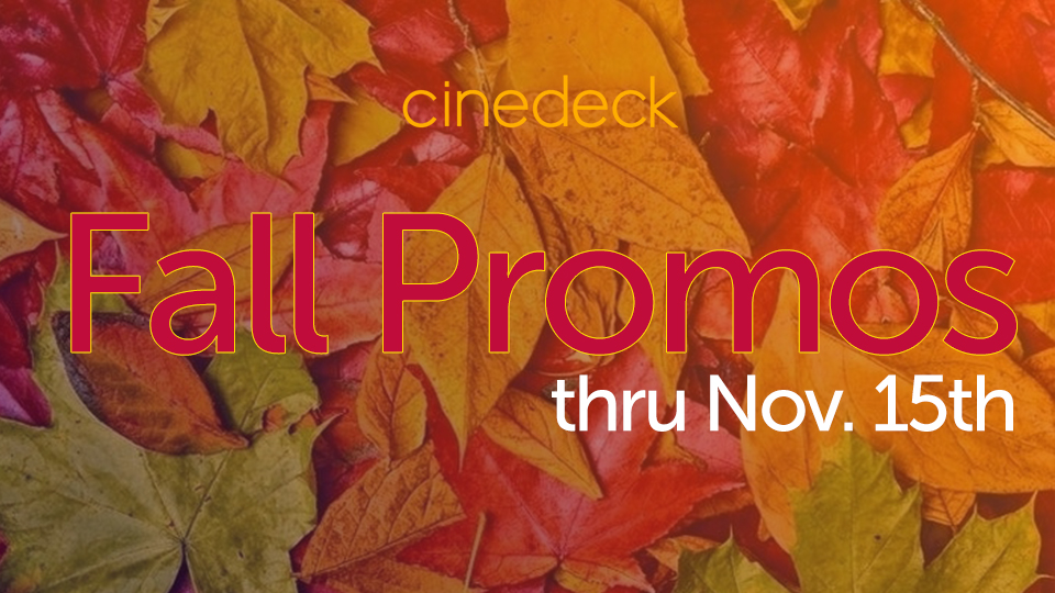 Read more about the article cineXtools Fall 2019 promo
