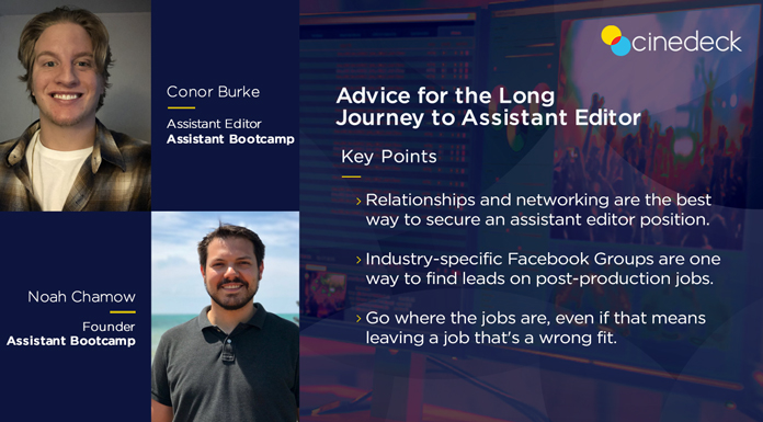 Read more about the article Advice for the Long Journey to Assistant Editor with Noah Chamow and Conor Burke