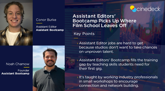 You are currently viewing Assistant Editors’ Bootcamp Picks Up Where Film School Leaves Off